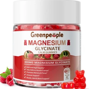 Magnesium Glycinate Gummies 400mg Sugar Free