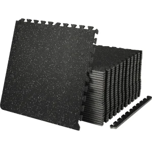 25/12/6 PCS 1/2 inch Thick Gym Floor Mats