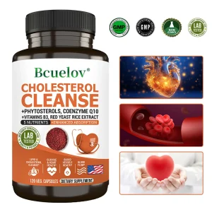 Niacinamide, Red Yeast Rice, Black Pepper Extract, Cholesterol Cleanser